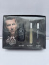 Hanna's Secret "24K Pure Black" For Men 3-Piece Perfume Gift Box