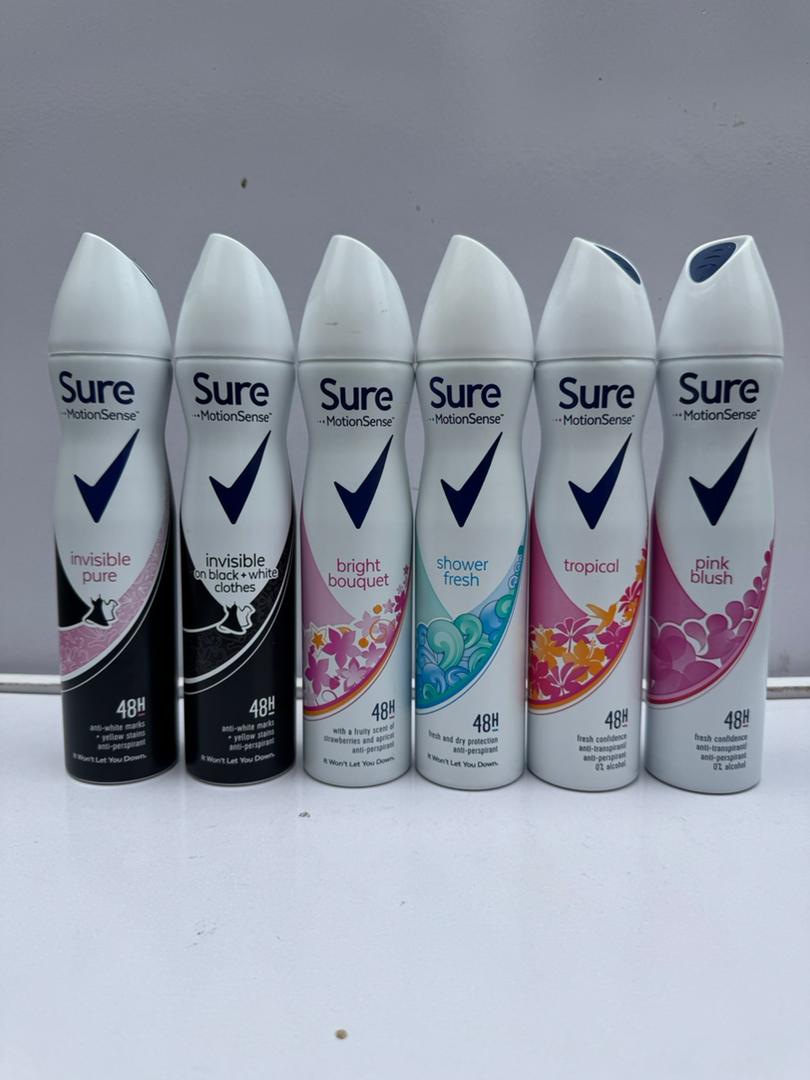 Sure Women Anti-Perspirant Spray Collection 250ml