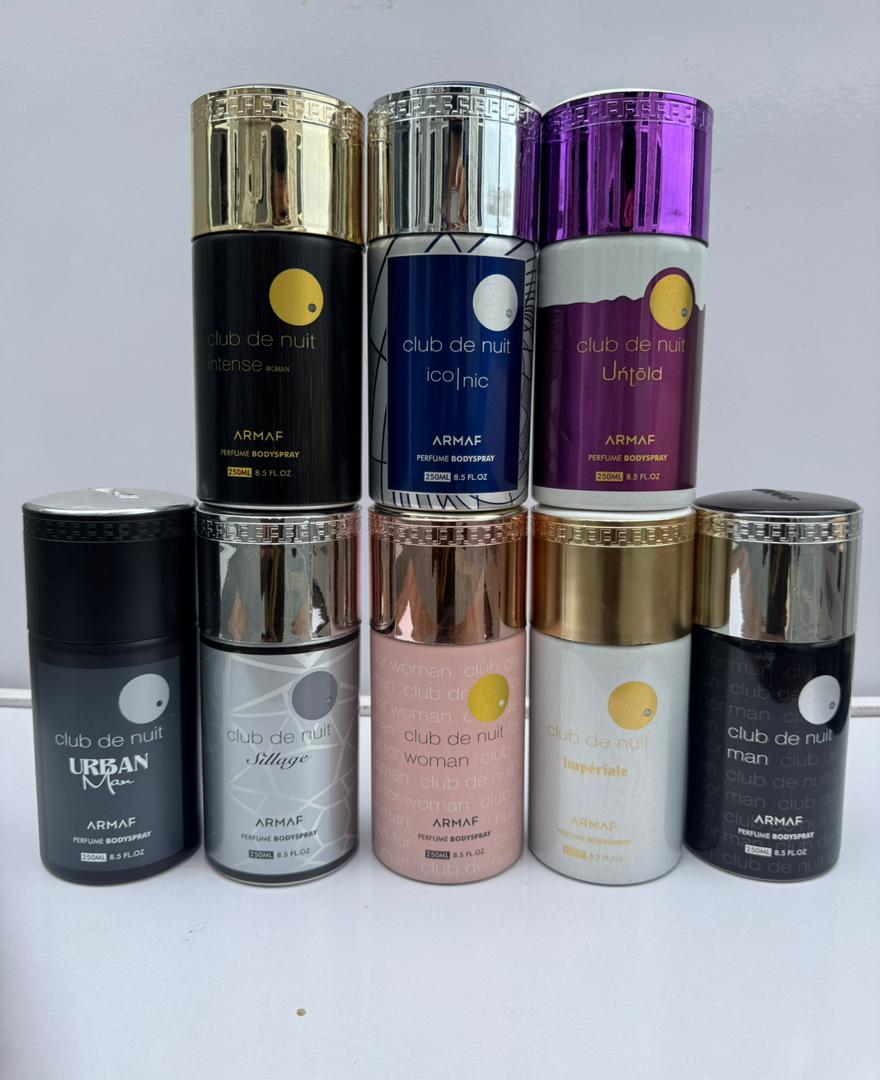 Armaf Club De Nuit Body Spray Collection 250ml