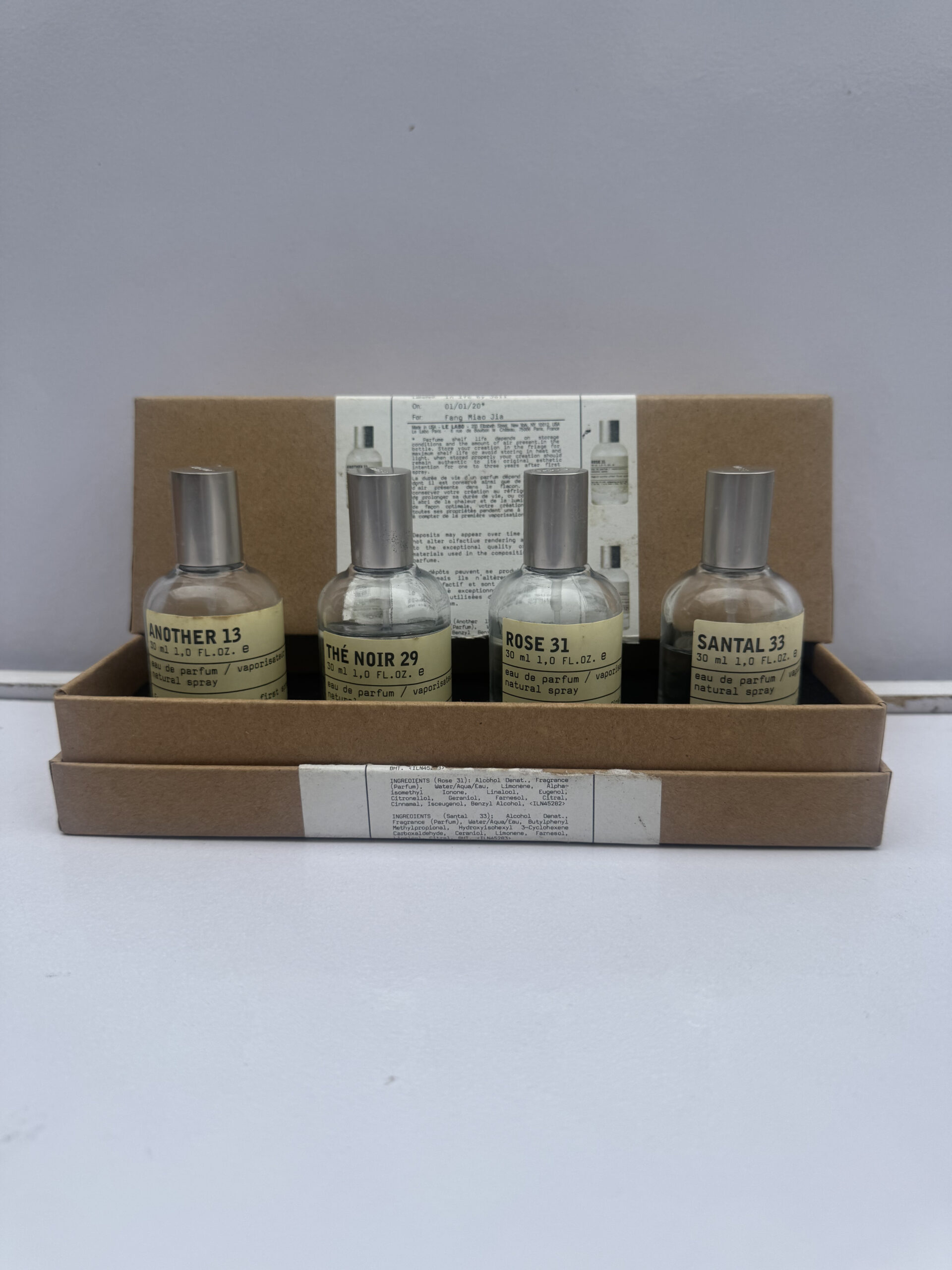 Le Labo 4-in-1 Classic Collection Discovery Set 30ml