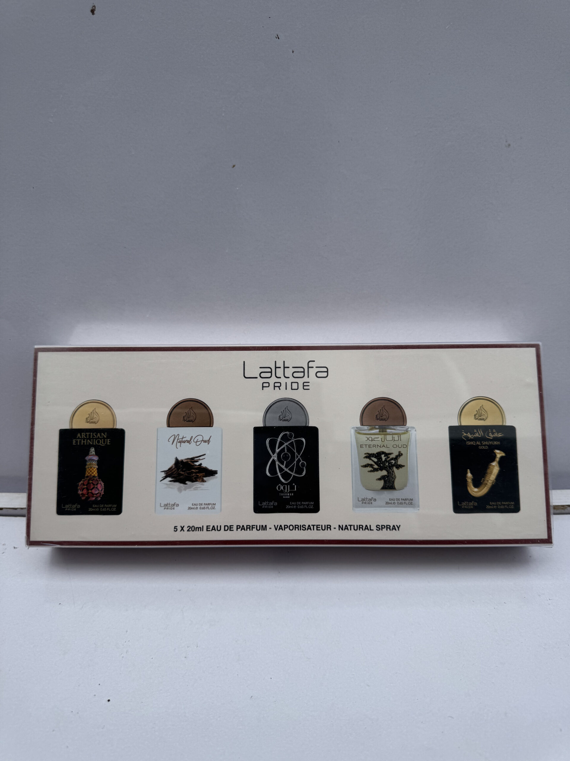 Lattafa Pride 5-in-1 Discovery Gift Set 20ml