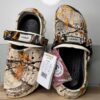 Designed Cream Crocs C-06
