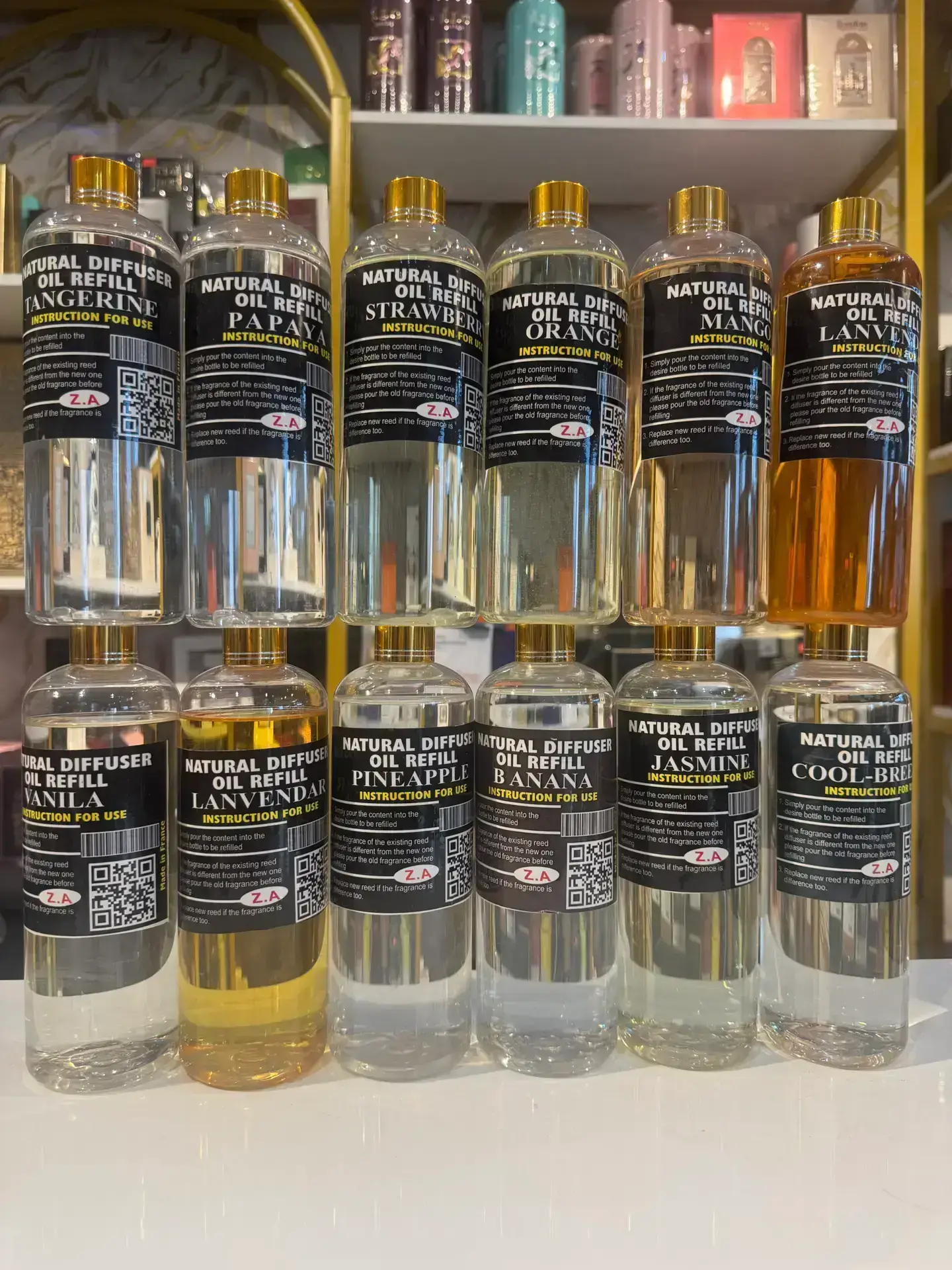 Natural Diffuser Oil Refill 500ml