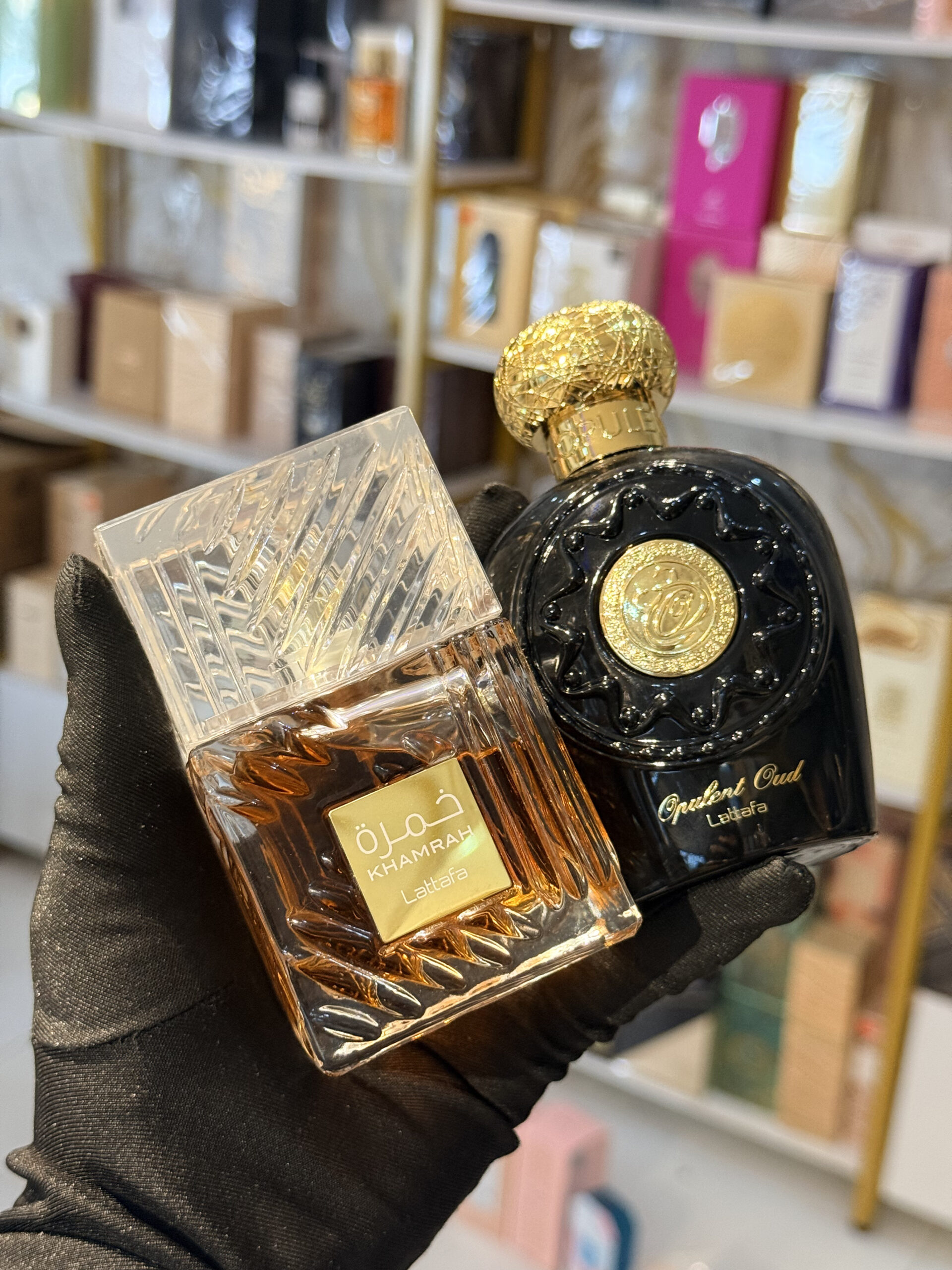 Khamrah x Opulent Oud Perfume Combo