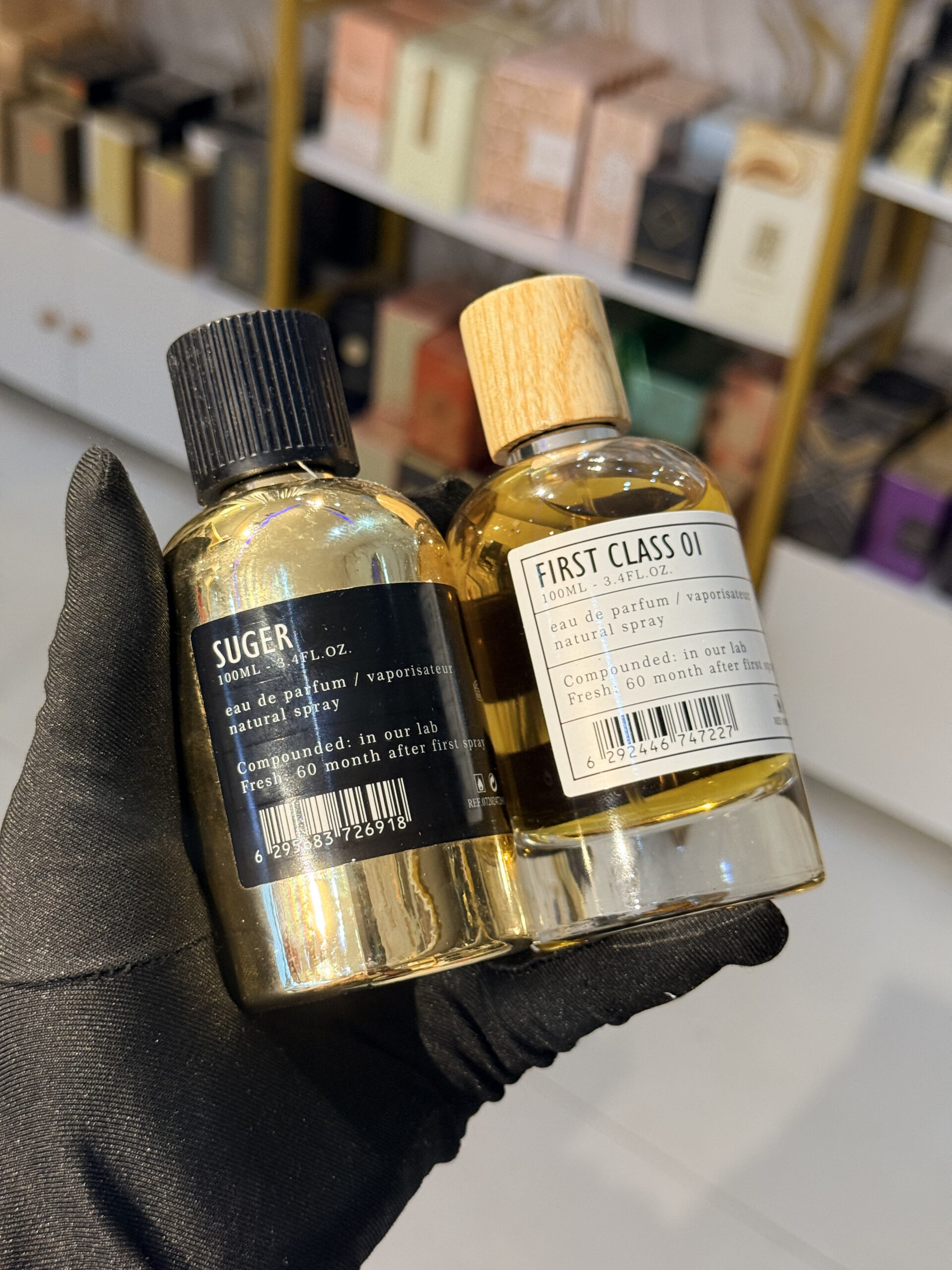 Suger Oud x First Class 01 Perfume Combo