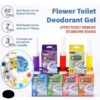 Flower Toilet Deodorant Gel