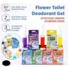 Flower Toilet Deodorant Gel