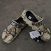 Designed Cream Crocs C-06