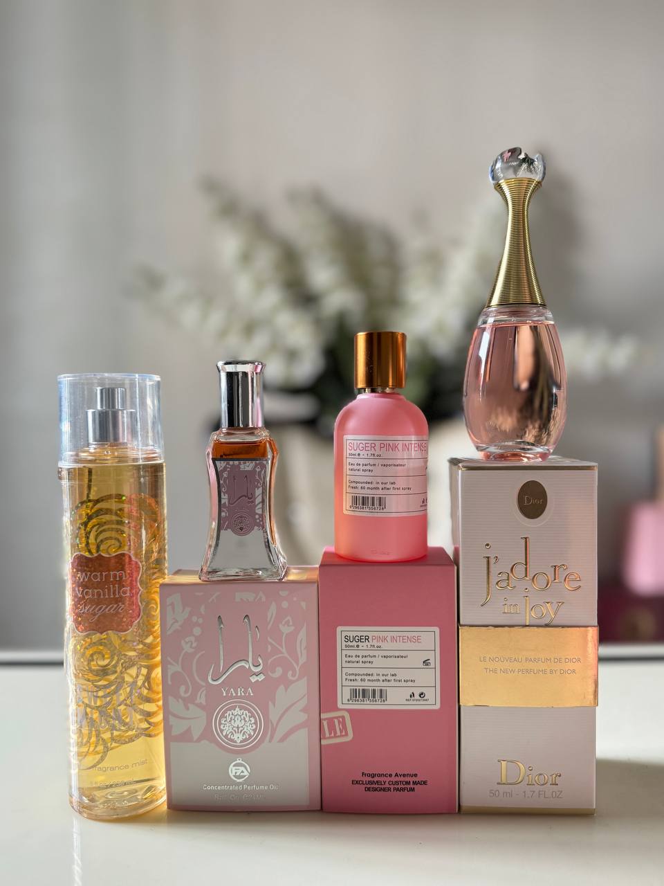 Jadore in joy copy x Sugar Perfume Combo