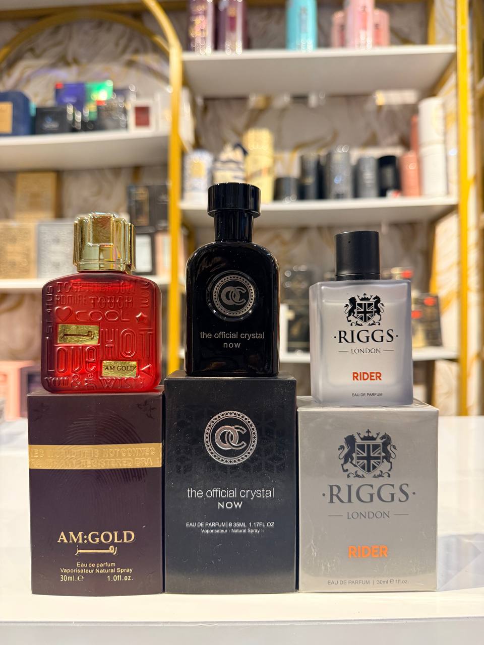 photo_5866436031236738583_y AM Gold x The Official Crystal Now x Riggs Rider Perfume Combo