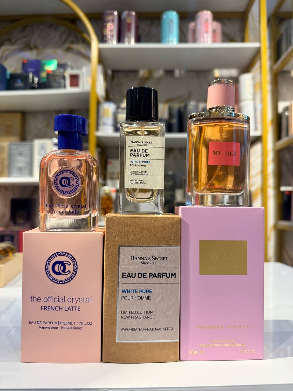 photo_5866436031236738588_y The Official Crystal French Latte x Hannah Secret White Pure x My Her Pandora Scents Perfume Combo