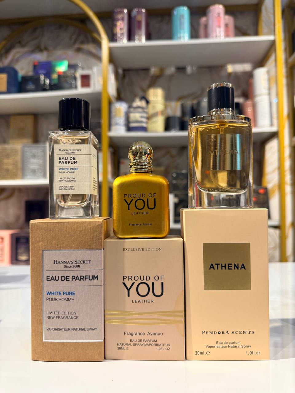 photo_5866436031236738591_y Hannah Secret White Pure x Proud Of You Leather x Athena Pandora Scents Perfume Combo