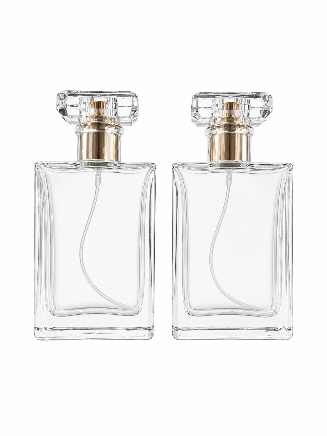 Square Head Perfume Bottle