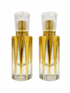Gold Cylinder Perfume Bottle