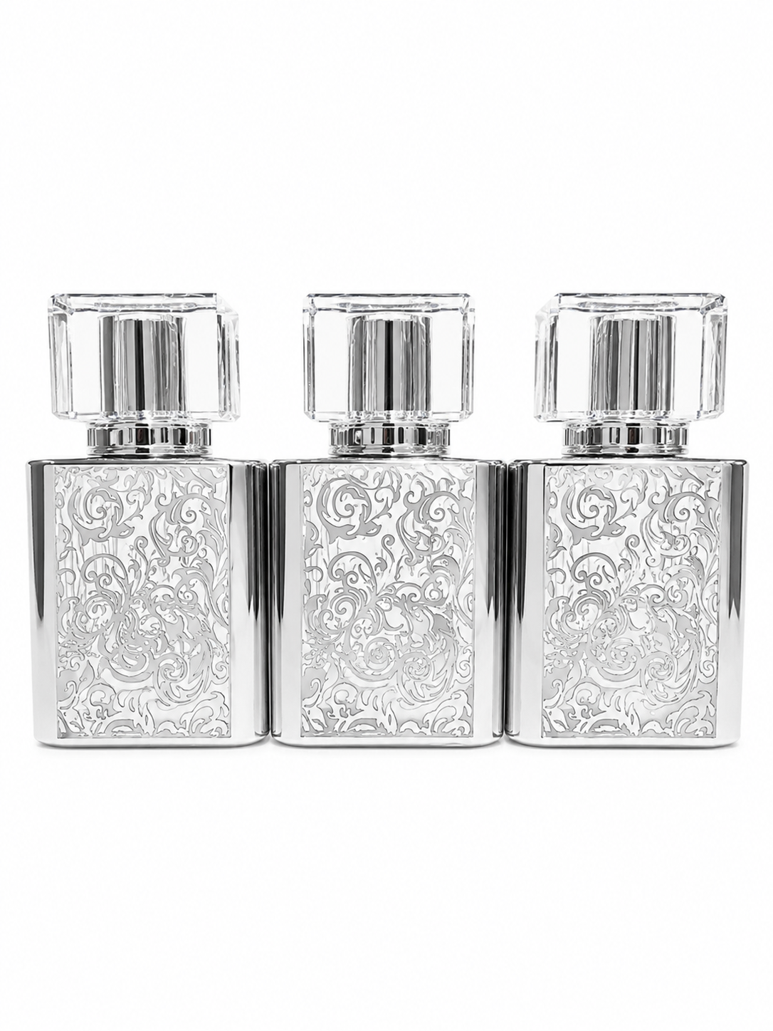 Silver Perfume Bottle