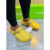 Plain Yellow Crocs C-04