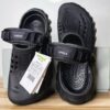 Plain Black Crocs C-01