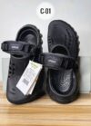 Plain Black Crocs C-01