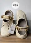 Plain White Cream Crocs C-09