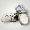 Plain White Cream Crocs C-09