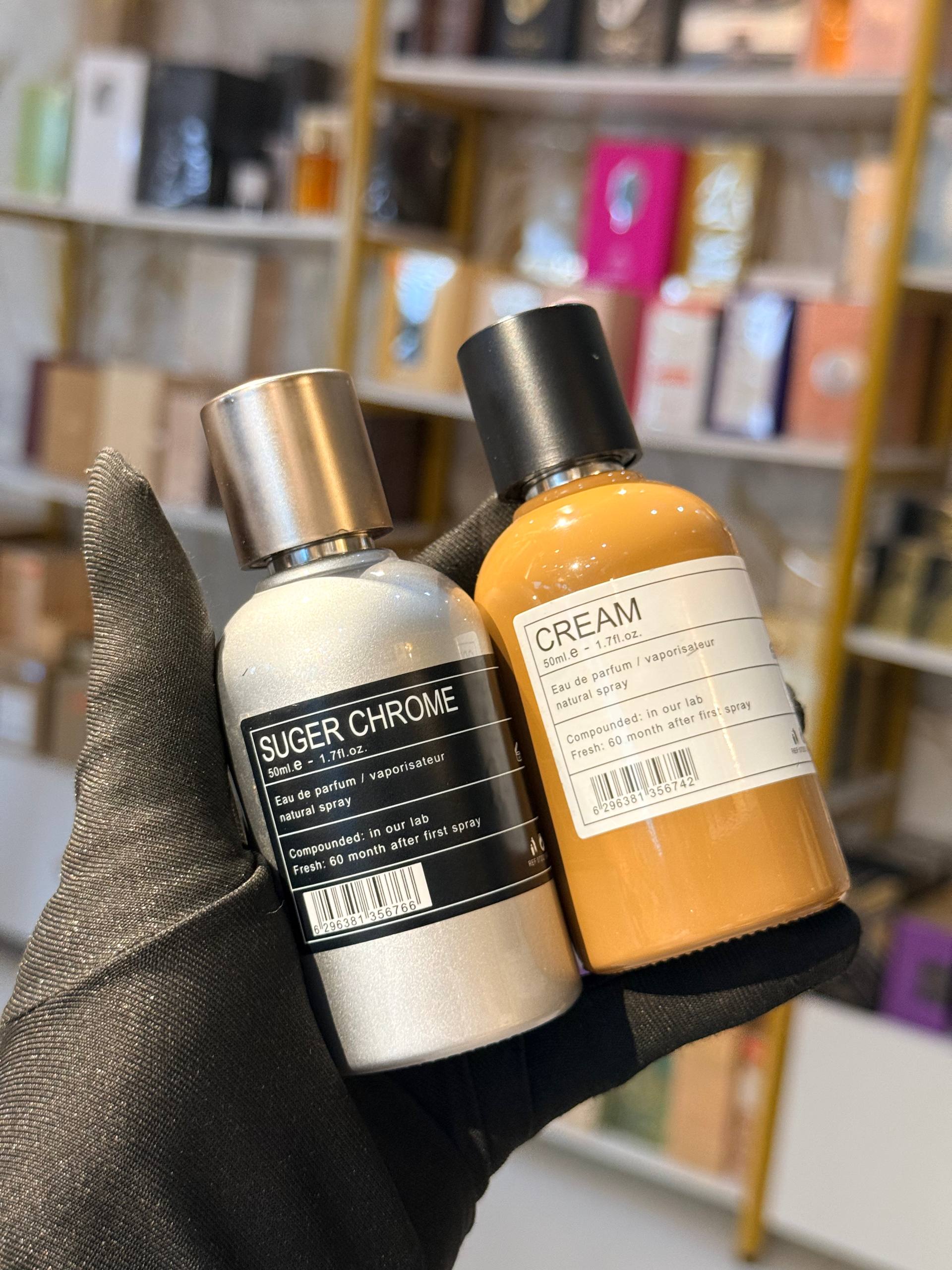 Suger Chrome x Cream Perfume Combo