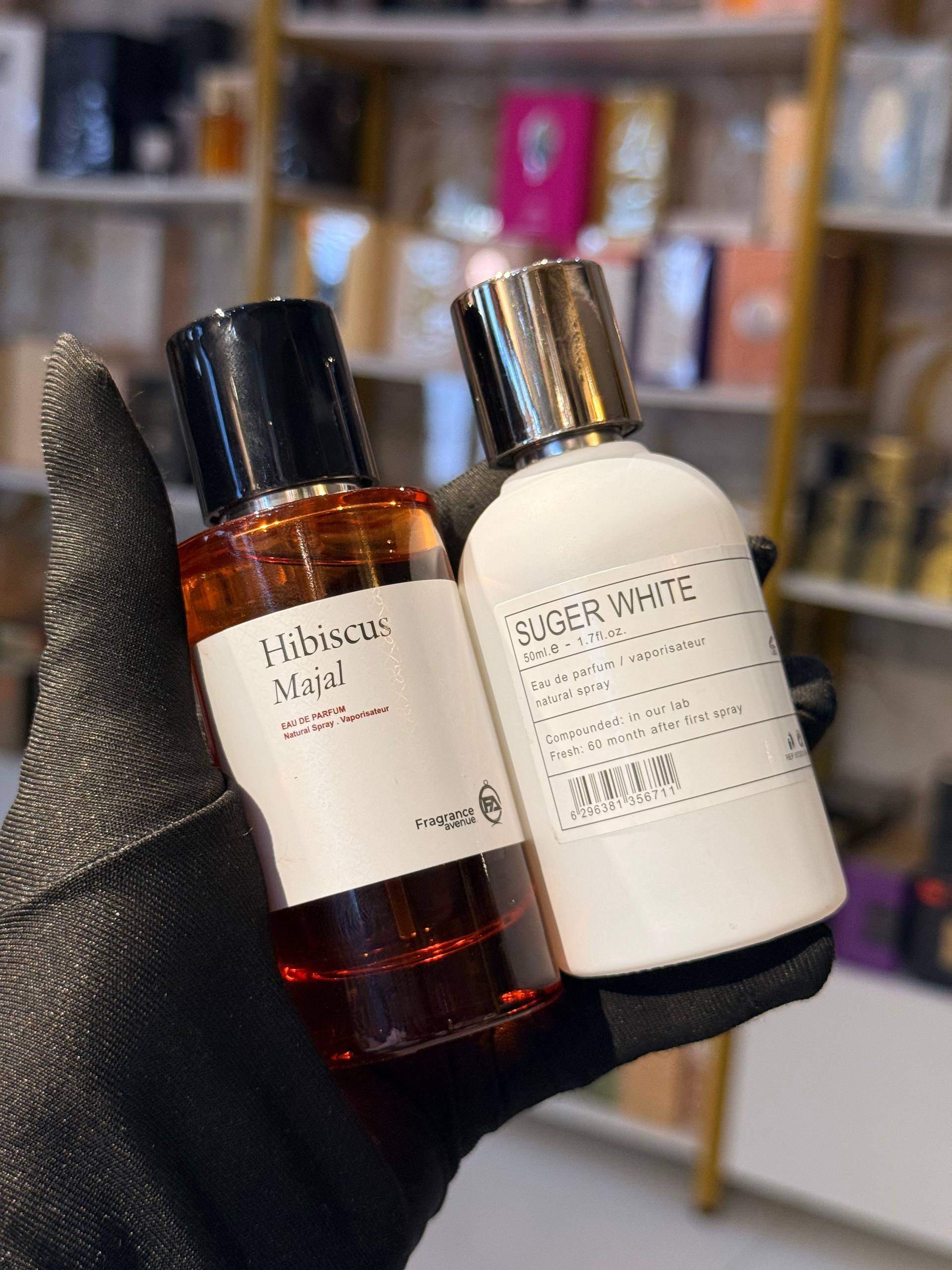Hibiscus Majal x Suger White Perfume Combo