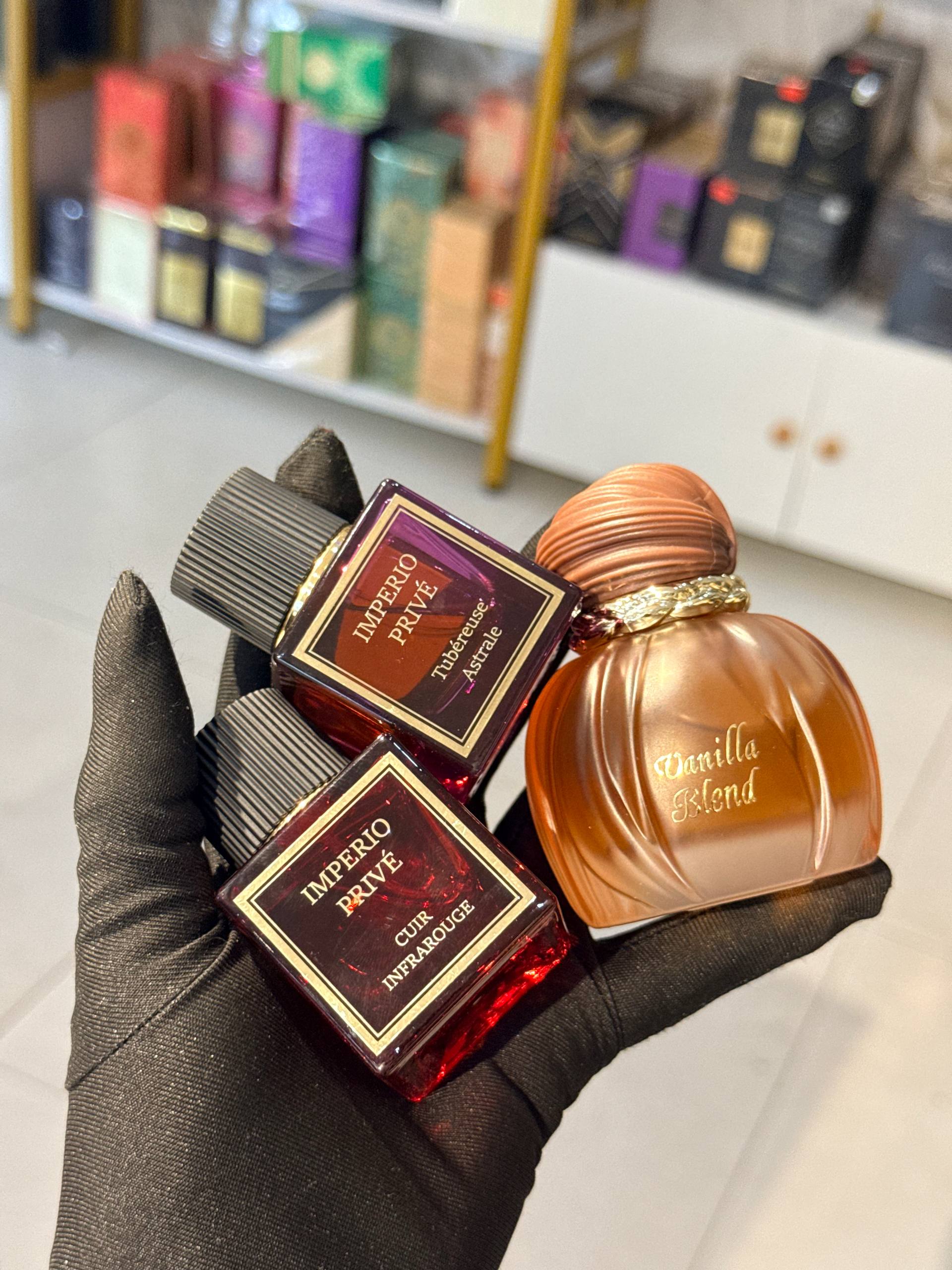 Vanilla Blend x Imperio Prive (Tubereuse Astrale) x Imperio Prive (Cuir Infrarougue) Perfume Combo