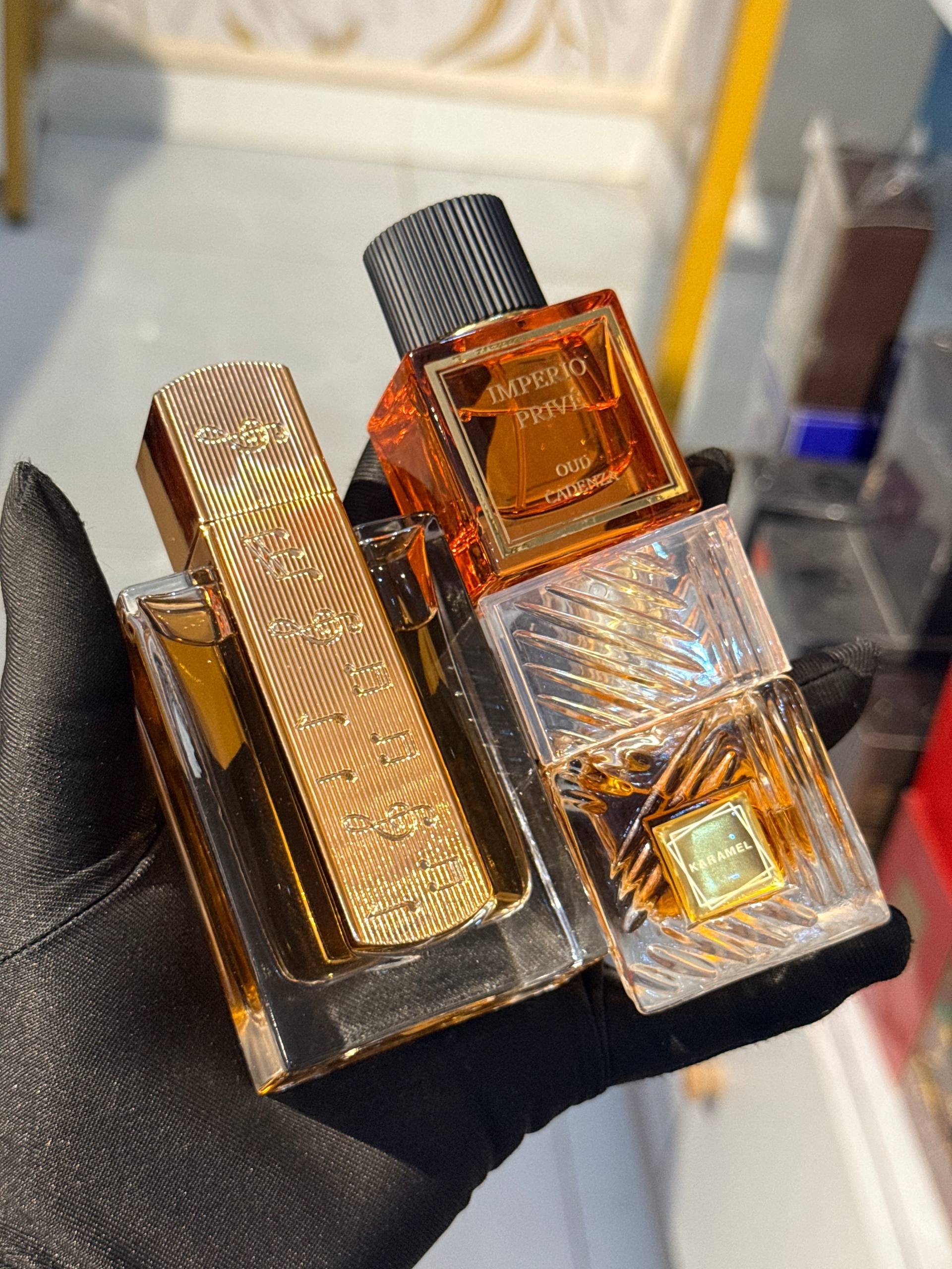 Myth Scent x Karamel x Imperio Prive Oud Cadenza Perfume Combo