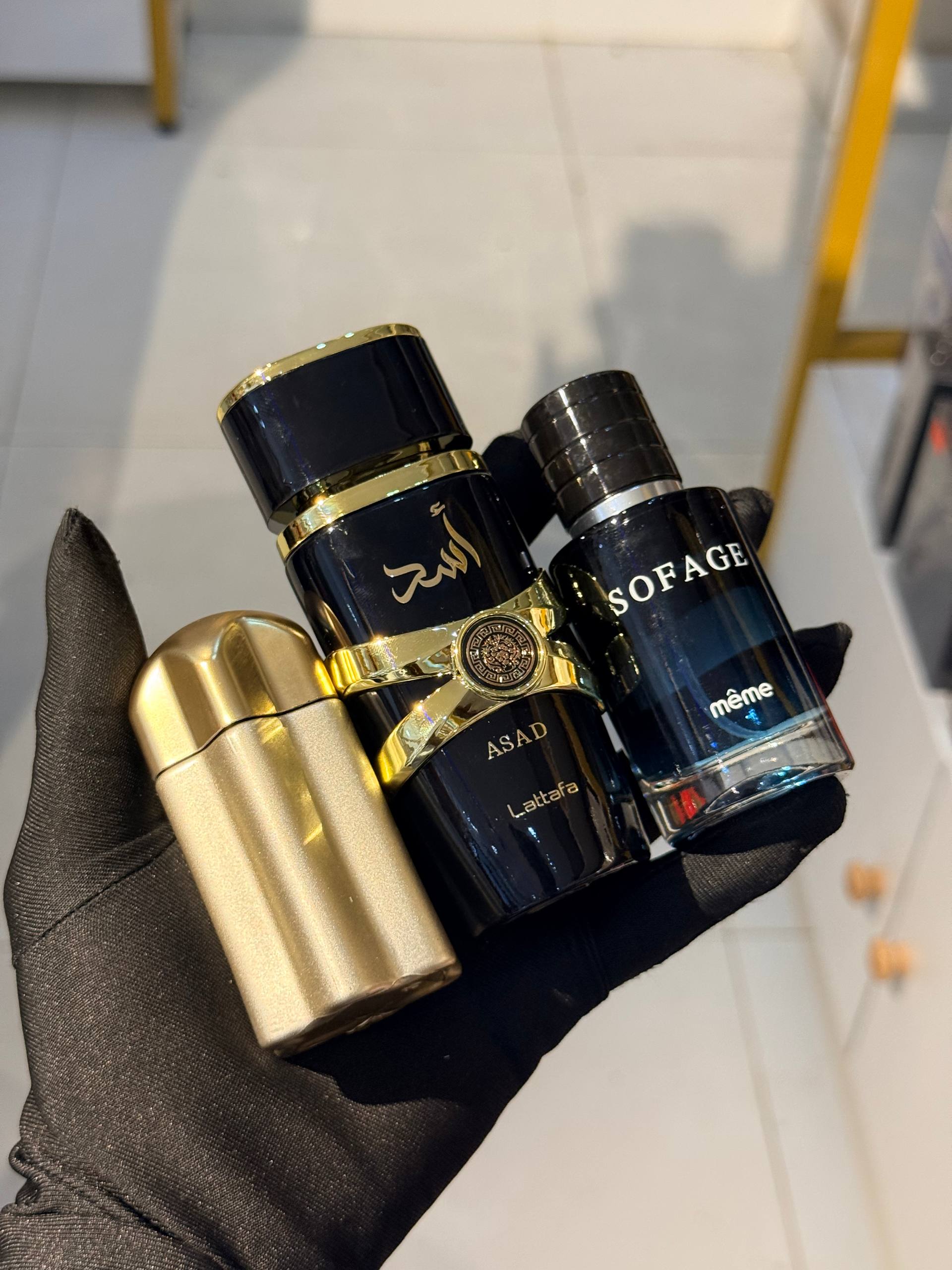 Asad Mini x Sofage x Meme Emblem Perfume Combo