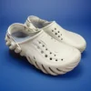 Plain White Cream Crocs C-09