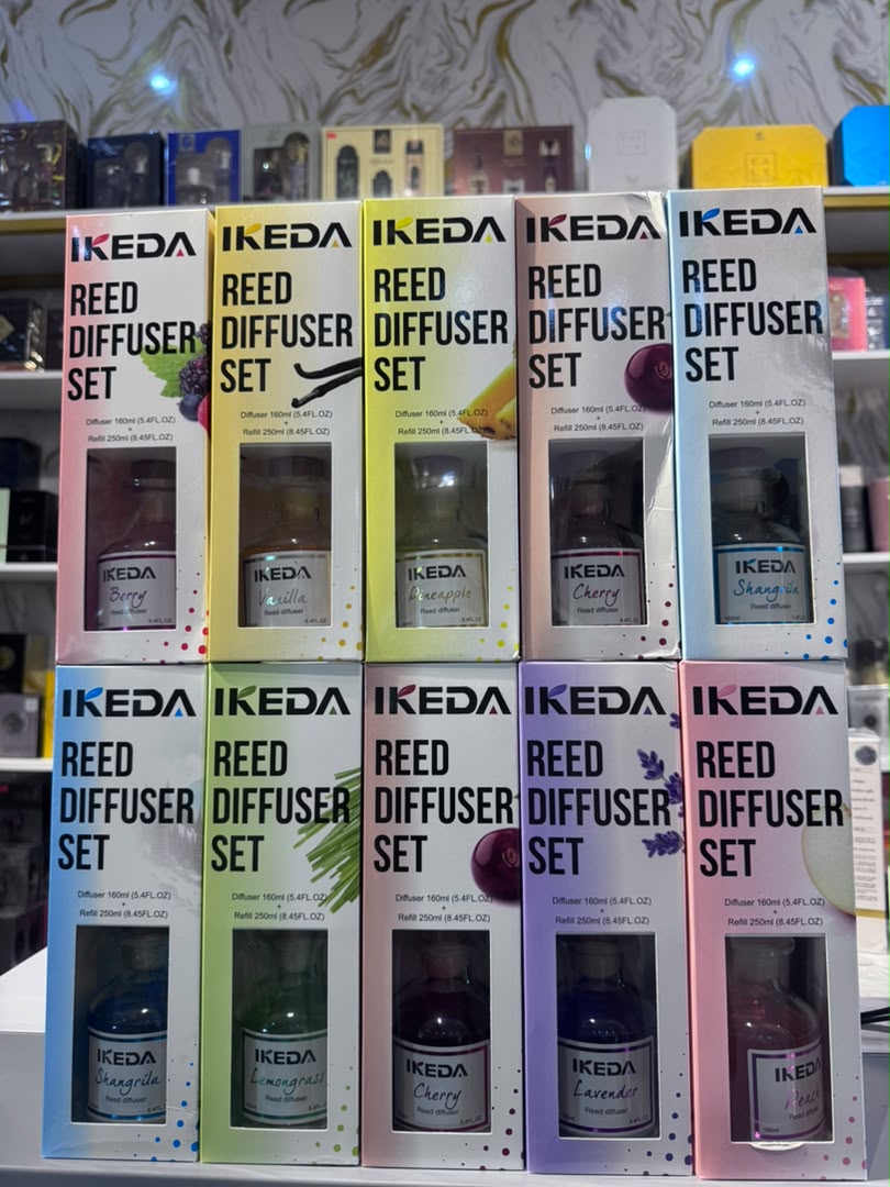 Ikeda Reed Diffuser Set